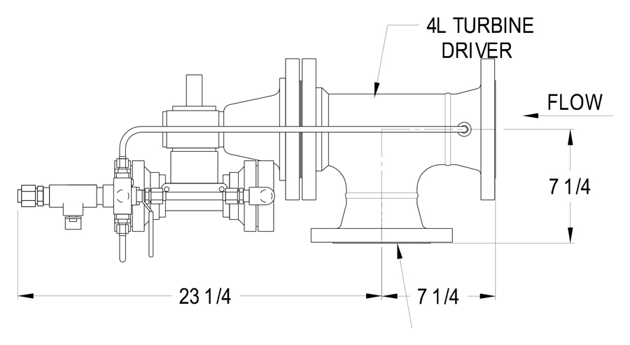 Technical drawing for model-4l